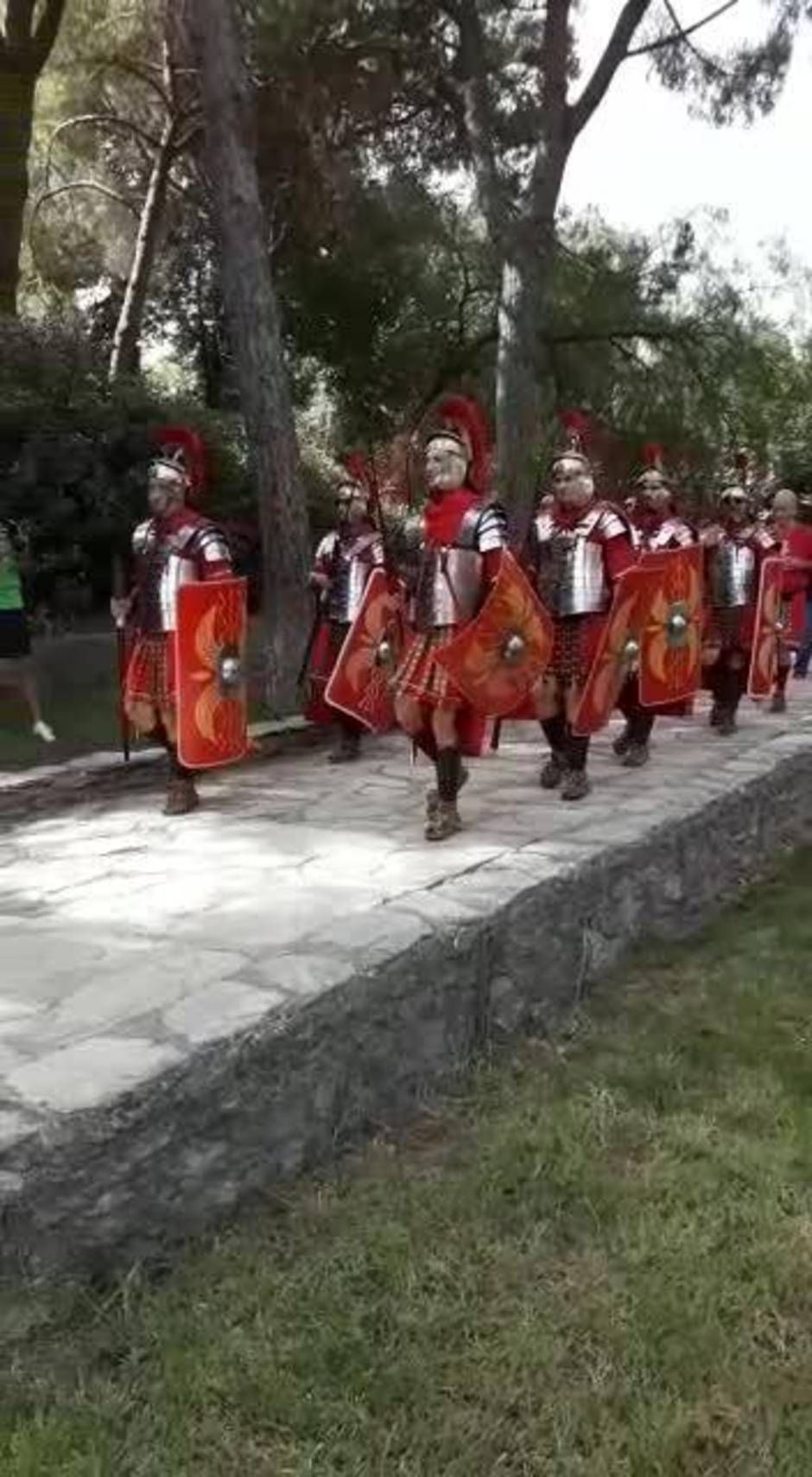 Itálica celebra el Día de la Romanidad