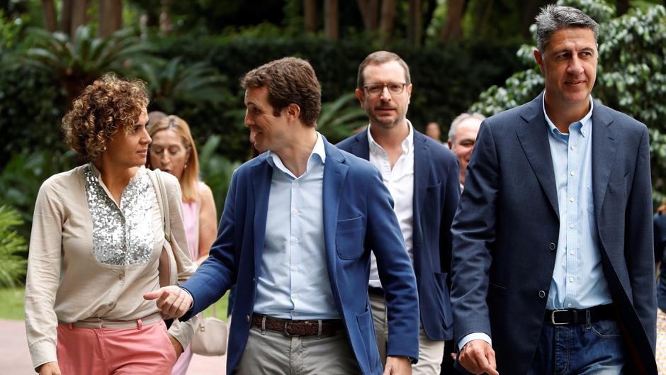 Casado cree que «comienzan a darse las circunstancias» para volver a aplicar el 155