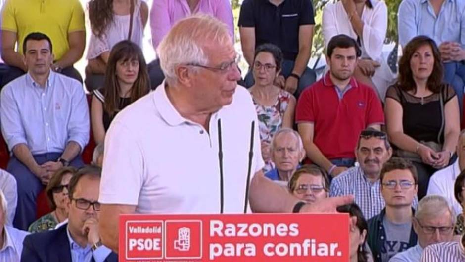 Borrell sobre tesis de Sánchez: Todo se debe a la "desinformación"-. Firma: F