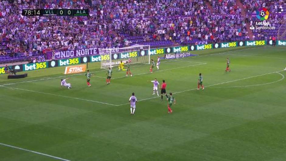 Jornada 4. Parada de Pacheco en el Real Valladolid, 0 - Alavés, 1