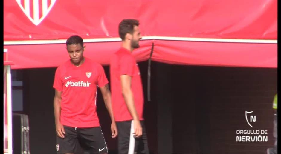 Muriel busca su hueco en el once del Sevilla FC