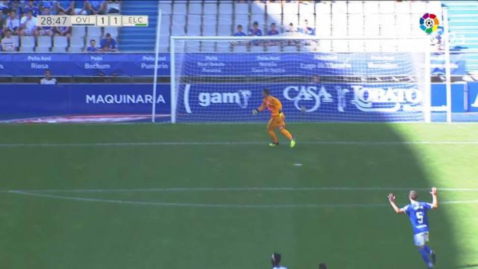 LaLiga 123 (J6): Resumen y goles del Real Oviedo 1-1 Elche
