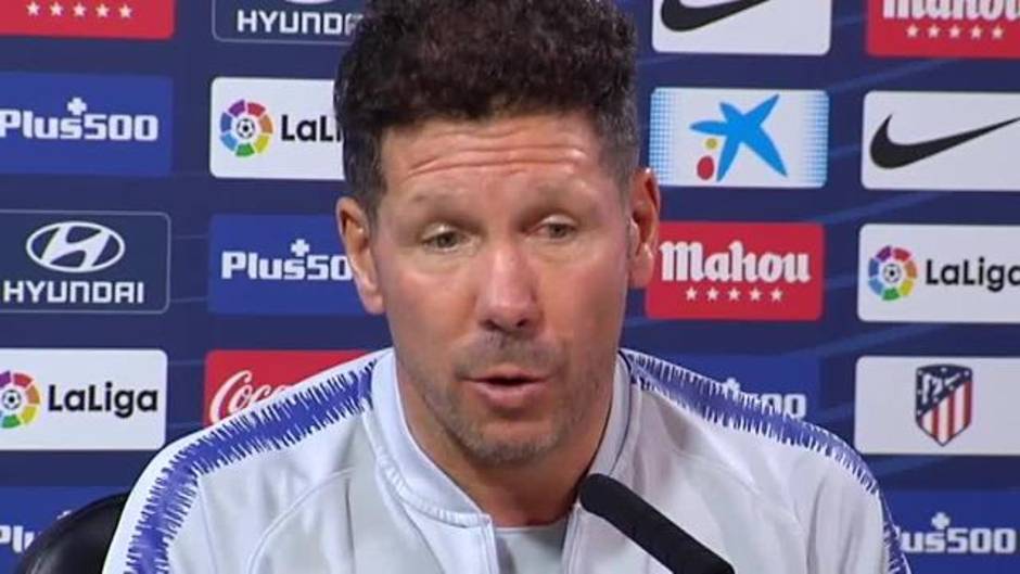 Simeone defiende el VAR: «Con matices a mejorar, es más justo»