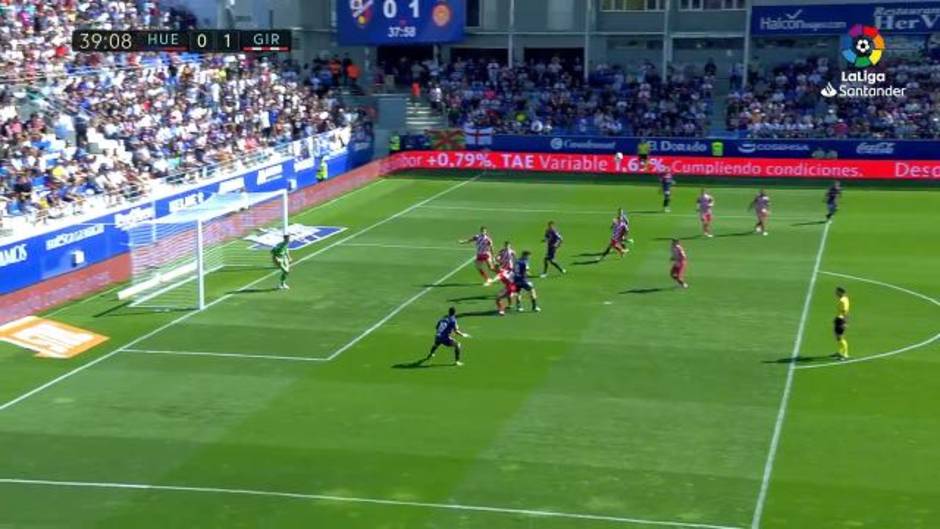 LaLiga (J7): Resumen y goles del Huesca 1-1 Gerona