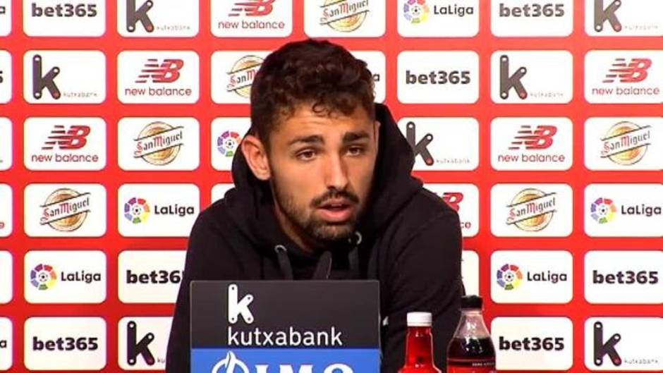 Peru Nolaskoain, "muy feliz" con su renovación con el Athletic hasta 2024