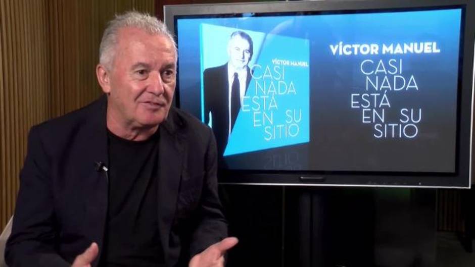 Víctor Manuel regresa con 'Casi nada está en su sitio'