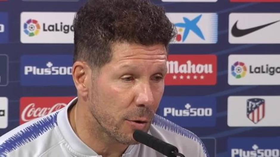 Simeone: "El crecimiento enorme que tuvo el Betis es por su trabajo defensivo"