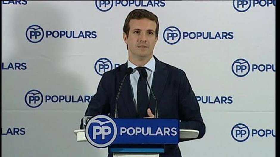 Casado: "En Cataluña afortunadamente no hay terrorismo"