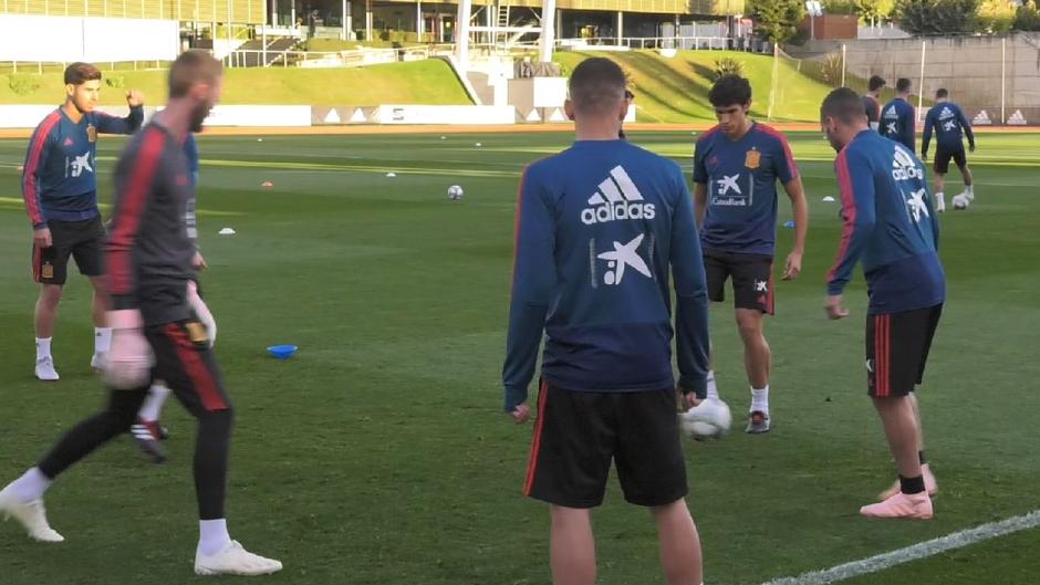 Así ha sido el primer entrenamiento de España