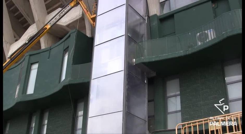 El España-Inglaterra 'inaugurará' el nuevo ascensor del Benito Villamarín