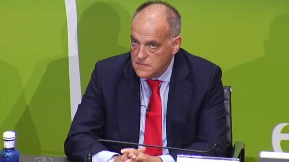 Tebas no se pronuncia sobre la carta del Real Madrid