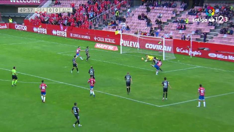 LaLiga 123 (J11): Resumen y gol del Granada CF 1-0 UD Almería