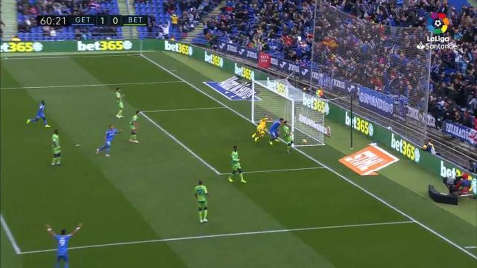 LaLiga (J10): Resumen y goles del Getafe 2-0 Betis