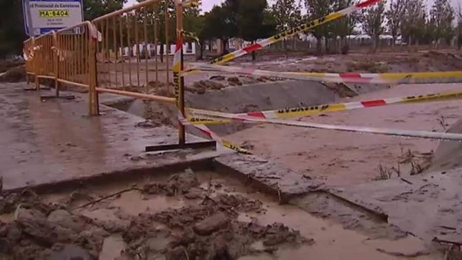 Los vecinos de Teba y Campillos piden que los declaren zona catastrófica