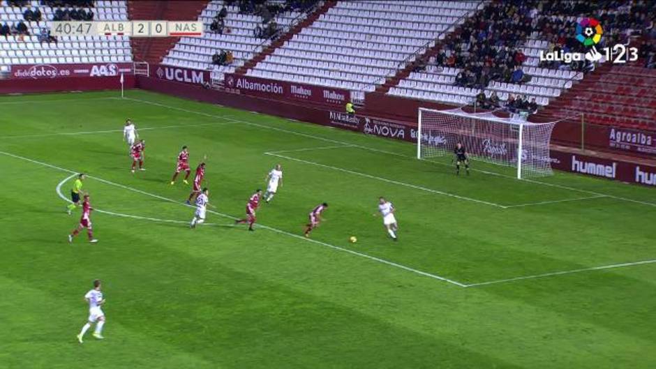 LaLiga 123 (J12): Resumen y goles del Albacete 2 - Nastic 0