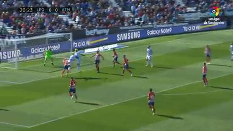 LaLiga Santander (J11): Resumen y goles del Leganés 1-1 Atlético de Madrid