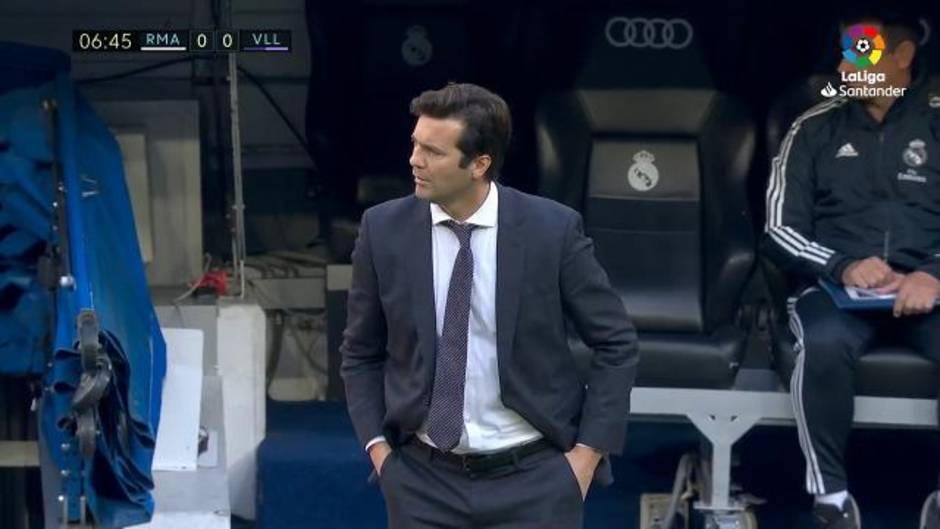 El debut de Solari en LaLiga en el banquillo del Real Madrid