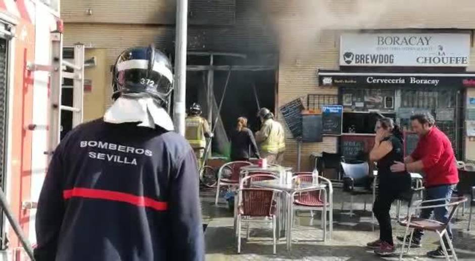 Explosión en una churrería en Pino Montano