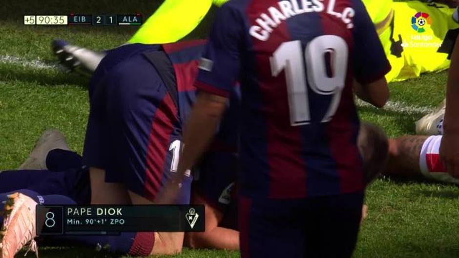LaLiga Santander (J11): Gol de Diop (1-1) en el Eibar 2 - 1 Alavés