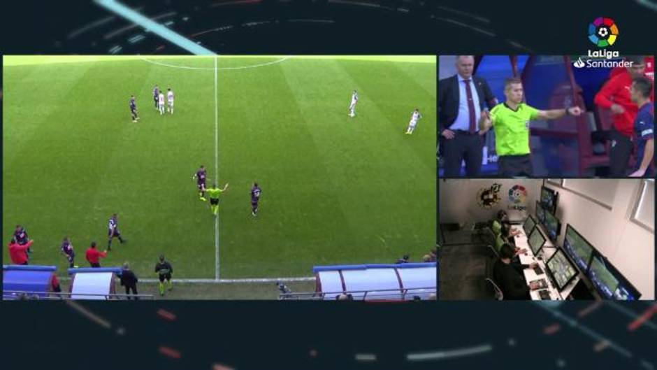 LaLiga Santander (J11): Expulsión de De Blasis en el Eibar 2 - 1 Alavés