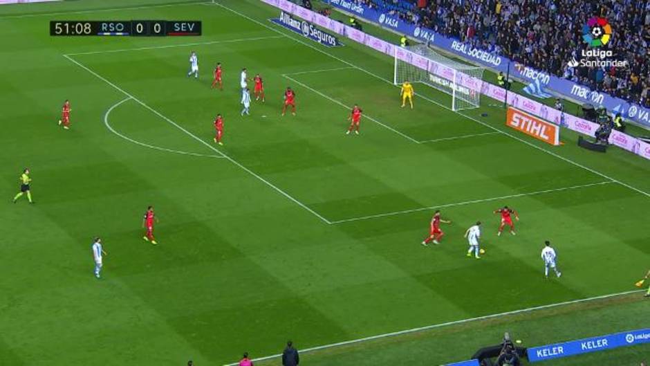 LaLiga (J11): Resumen de la Real Sociedad 0-0 Sevilla