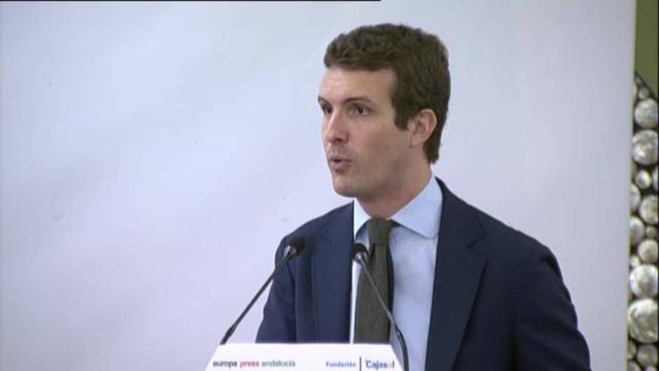 Casado insta a Sánchez a convocar elecciones o a someterse a una cuestión de confianza