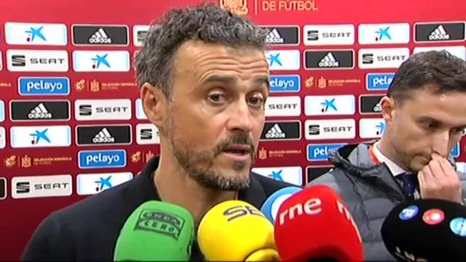 Luis Enrique: "Rejuvenecer la selección era un objetivo"