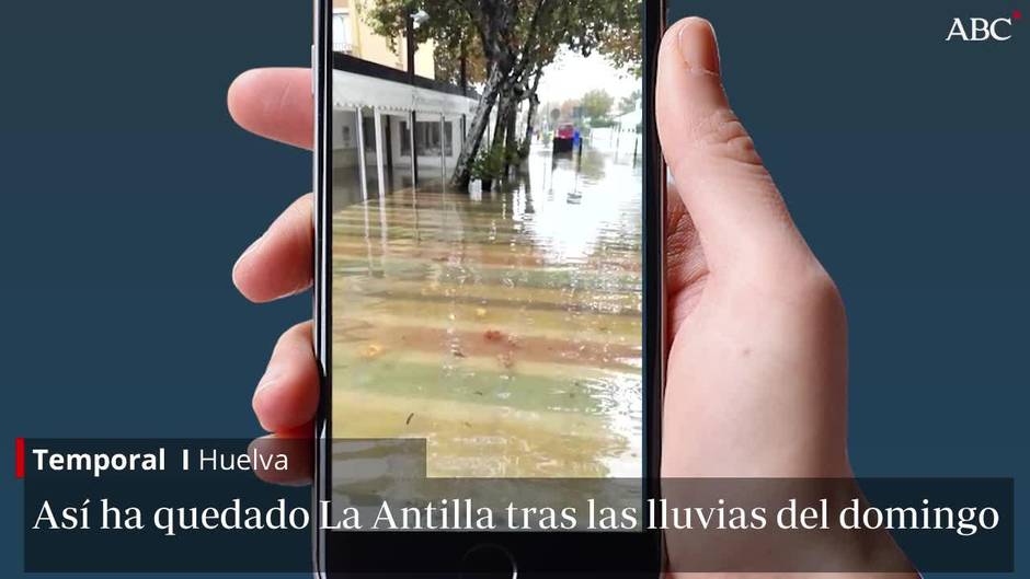 Así ha quedado la Antilla tras el temporal del pasado domingo