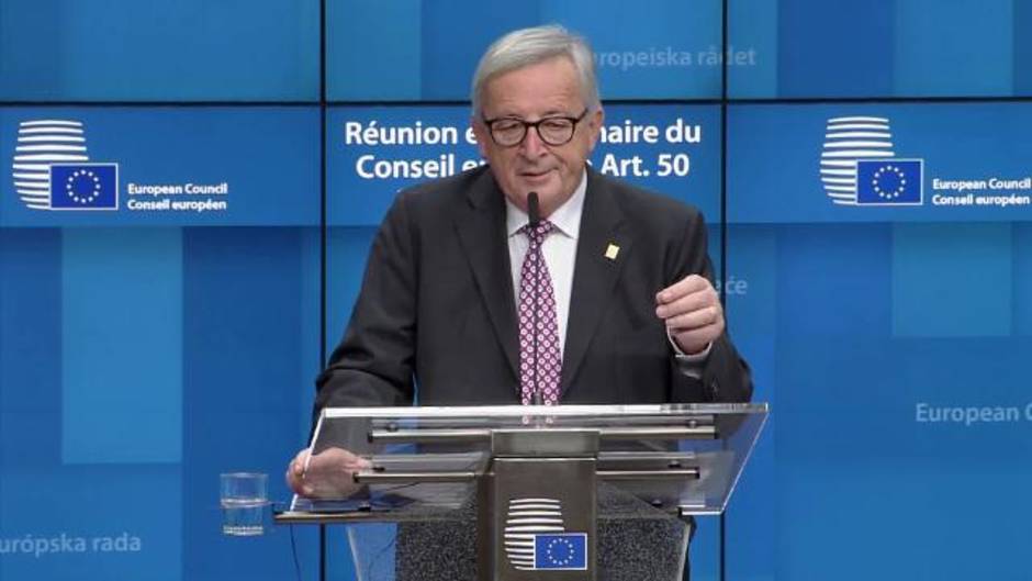 Juncker dice que la solución sobre Gibraltar es "buena" para España