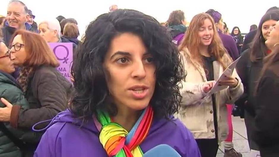 Las mujeres celebran el 25N con un grito unánime "no tenemos miedo"