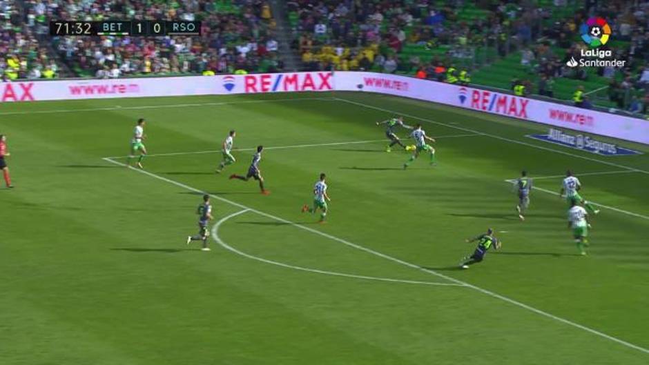 LaLiga Santander (J14): Resumen y gol del Betis 1-0 Real Sociedad