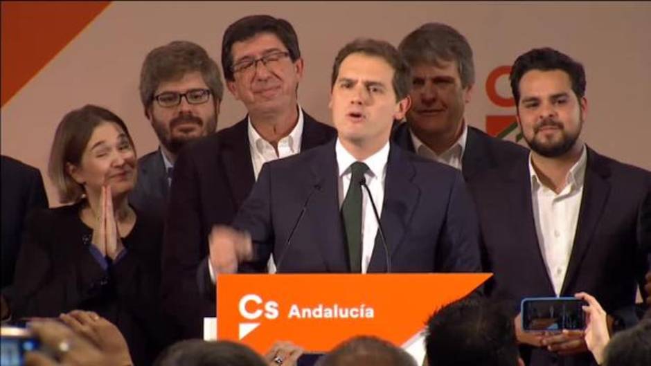 Albert Rivera: "Vamos a echar al PSOE de la Junta"