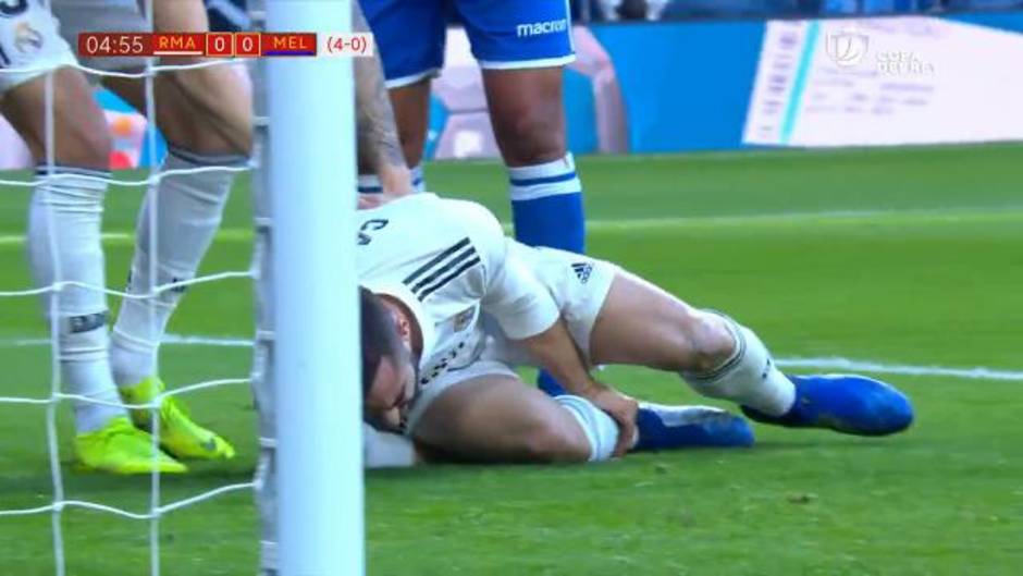 El golpe de Carvajal contra el poste