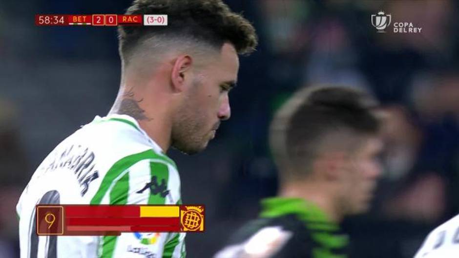 Copa del Rey; Resumen y goles del Real Betis 4-0 Racing de Santander