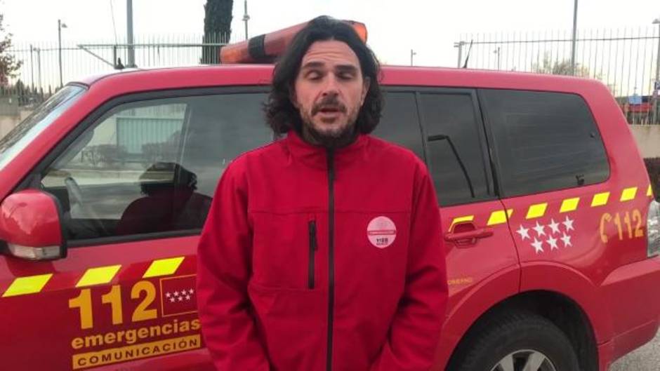 Javier Chivite, portavoz de Emergencias 112