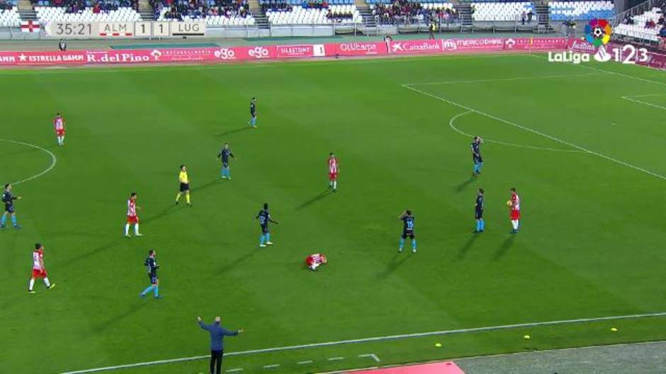 LaLiga 123 (J18): Resumen y goles del UD Almería 1-1 CD Lugo