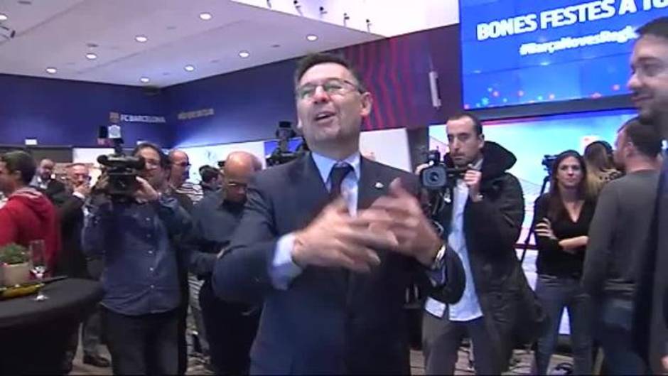 Bartomeu: "Hoy no es un día para anunciar fichajes"