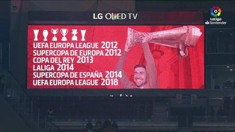 Emotivo homenaje a Gabi en el Metropolitano