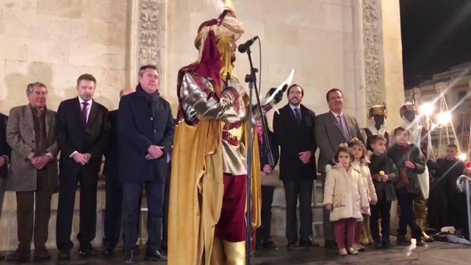 El Heraldo de la Cabalgata de Sevilla ya tiene las llaves de la ilusión