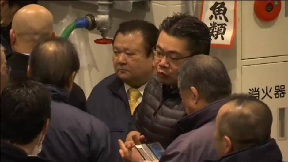 Un atún de 278 kilos alcanza los 2,7 millones de euros en la primera subasta del año en Tokio