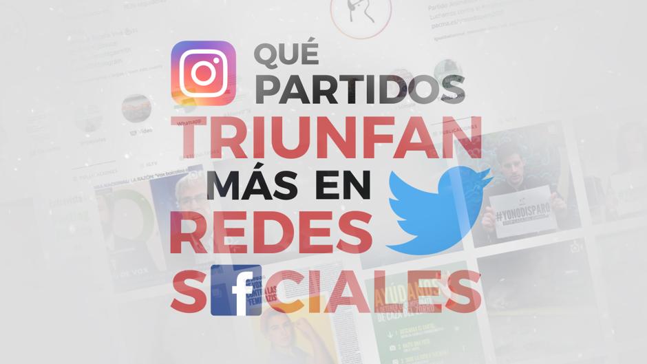 ¿Qué partidos políticos triunfan más en las redes sociales?