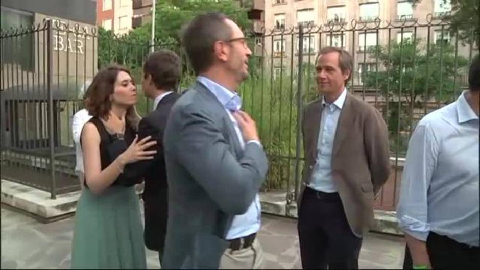 Isabel Díaz Ayuso y José Luis Martínez-Almeida, candidatos del PP a la Comunidad de Madrid y al Ayuntamiento de la capital