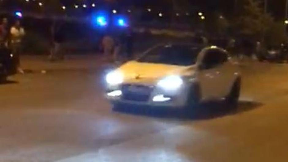 Las carreras ilegales de coches que se dan lugar durante la noche madrileña