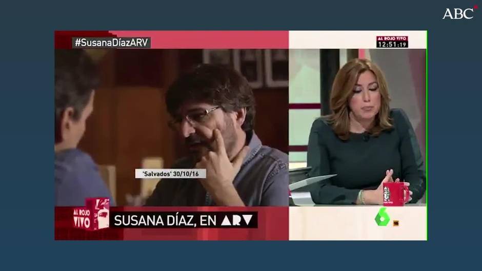 Vídeo de Susana Díaz criticando que se convoquen manifestaciones en el Congreso