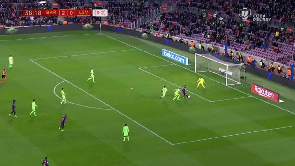 Copa del Rey (octavos de final): Resumen y goles del FC Barcelona 3-0 Levante UD