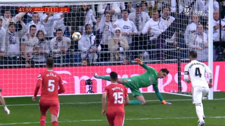 Así fue el doblete de Sergio Ramos