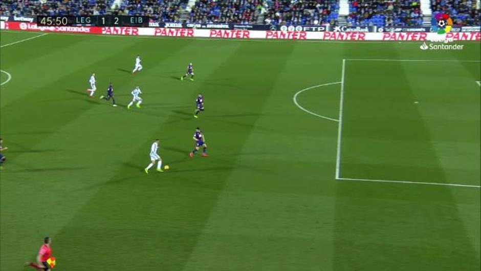 Goles de En-Nesyri en el Leganés 2-2 Eibar