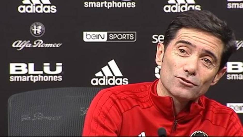 Marcelino sobre Messi: "Nos hace disfrutar cuando lo vemos jugar, menos cuando juega contra nosotros que nos hace sufrir"