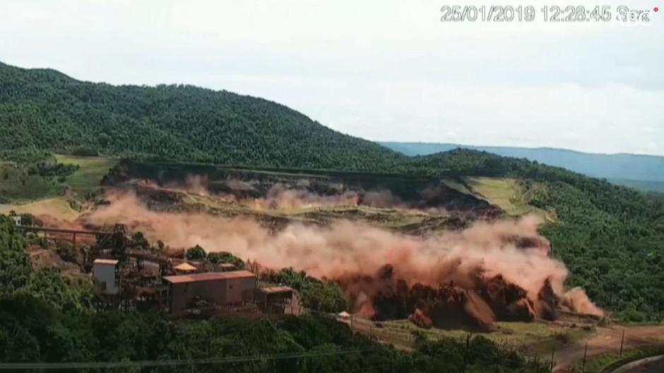 Las impresionantes imágenes del alud de lodo que arrasó Minas Gerais