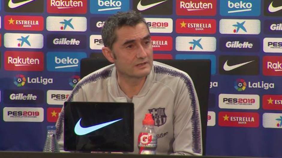 Valverde no confirma si Messi jugará contra el Madrid